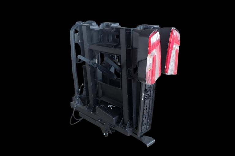 Compact opvouwbaar en verrijdbaar dankzij transportwielen