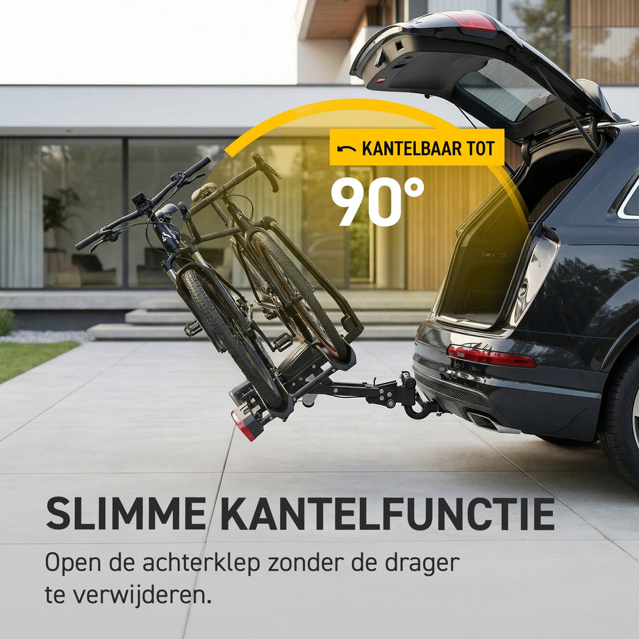 Kantelen met één